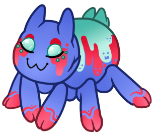 Silkittie - Spooky - Teal