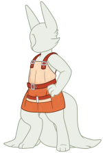 Sturdy Apron - Coral - A