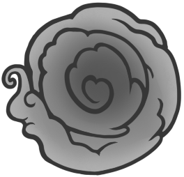Grey Wool Spiral