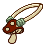 Mushroom Necklace