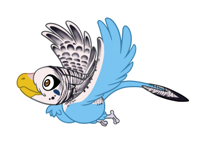 Jaybird - Blue Budgie