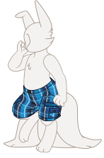 Crescent Punk - Sapphire Wave - Shorts - B