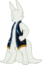 Guilded Evening Vest - A