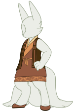Casual Vest and Shorts - Caramel Candy - A