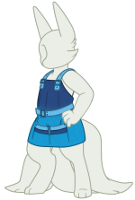 Sturdy Apron - Sapphire Wave - A