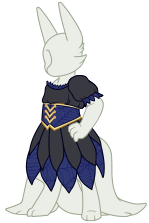 Witch's Dress - Sapphire - A