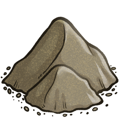 Pile of Fine Sand